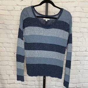 American Eagle Striped Crew neck Sweater